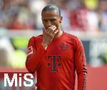 17.05.2025, Fussball 1. Bundesliga 2024/2025, 34. Spieltag,  TSG 1899 Hoffenheim - FC Bayern Mnchen, In der Pre-Zero-Arena Sinsheim. Leroy Sane (Bayern Mnchen) nachdenklich.

