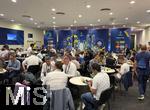 31.05.2025,  Fussball UEFA Championsleague Finale 2025:  Paris St. Germain - Inter Mailand, in der Allianz-Arena Mnchen.   das Pressezentrum ist berfllt
  

