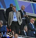 31.05.2025,  Fussball UEFA Championsleague Finale 2025:  Paris St. Germain - Inter Mailand, in der Allianz-Arena Mnchen.   Markus Sder und DFB Prsident  Bernd Neuendorf (beide Deutschland).
  

