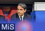 31.05.2025,  Fussball UEFA Championsleague Finale 2025:  Paris St. Germain - Inter Mailand, in der Allianz-Arena Mnchen.   Trainer Simone Inzaghi (Inter Mailand) 
  

