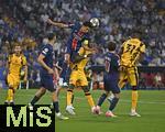 31.05.2025,  Fussball UEFA Championsleague Finale 2025:  Paris St. Germain - Inter Mailand, in der Allianz-Arena Mnchen.   Marquinhos (FC Paris Saint-Germain) setzt sich durch,
  

