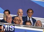 31.05.2025,  Fussball UEFA Championsleague Finale 2025:  Paris St. Germain - Inter Mailand, in der Allianz-Arena Mnchen. Ehrengste, Gianni Infantino (mitte, Prsident FIFA)



