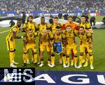 31.05.2025,  Fussball UEFA Championsleague Finale 2025:  Paris St. Germain - Inter Mailand, in der Allianz-Arena Mnchen. Mannschaftsfoto Mailand mit: Torwart Yann Sommer (Inter Mailand), Denzel Dumfries (Inter Mailand), Marcus Thuram (Inter Mailand), Lautaro Martinez (Inter Mailand), Francesco Acerbi (Inter Mailand), Hakan Calhanoglu (Inter Mailand), Henrikh Mkhitaryan (Inter Mailand), Nicolo Barella (Inter Mailand), Benjamin Pavard (Inter Mailand), Federico Dimarco (Inter Mailand), Alessandro Bastoni (Inter Mailand) 