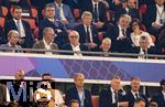 31.05.2025,  Fussball UEFA Championsleague Finale 2025:  Paris St. Germain - Inter Mailand, in der Allianz-Arena Mnchen. Ehrengste, mit Ex-Vorstandsvorsitzender Karl-Heinz Rummenigge (FC Bayern Mnchen), Ehren-Prsident Uli Hoene (FC Bayern Mnchen, Hoeness) mit Sonnenbrille, Frau Susi, Prsident Herbert Hainer (FC Bayern) 