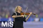 31.05.2025,  Fussball UEFA Championsleague Finale 2025:  Paris St. Germain - Inter Mailand, in der Allianz-Arena Mnchen. Erffnungs-Show mit dem Stargeiger David Garrett (Deutschland) auf dem Spielfeld.
