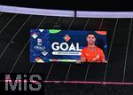 04.06.2025, Fussball UEFA Nations League 2024/25,  Halbfinale, Deutschland - Portugal, in der Allianz-Arena Mnchen. Cristiano Ronaldo (Portugal) trifft zum 1:2