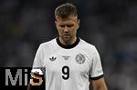 04.06.2025, Fussball UEFA Nations League 2024/25,  Halbfinale, Deutschland - Portugal, in der Allianz-Arena Mnchen. Niclas Fllkrug (Deutschland) ist unzufrieden,