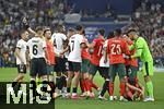 04.06.2025, Fussball UEFA Nations League 2024/25,  Halbfinale, Deutschland - Portugal, in der Allianz-Arena Mnchen. Florian Wirtz (Deutschland) bekommt die gelbe Karte