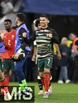 04.06.2025, Fussball UEFA Nations League 2024/25,  Halbfinale, Deutschland - Portugal, in der Allianz-Arena Mnchen. Cristiano Ronaldo (Portugal) jubelt nach dem Spiel