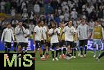 04.06.2025, Fussball UEFA Nations League 2024/25,  Halbfinale, Deutschland - Portugal, in der Allianz-Arena Mnchen. Die deutschen Spieler sind nach dem Spiel enttuscht.,