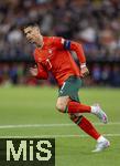 04.06.2025, Fussball UEFA Nations League 2024/25,  Halbfinale, Deutschland - Portugal, in der Allianz-Arena Mnchen. Cristiano Ronaldo (Portugal) in Aktion.