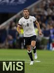 04.06.2025, Fussball UEFA Nations League 2024/25,  Halbfinale, Deutschland - Portugal, in der Allianz-Arena Mnchen. Leon Goretzka (Deutschland) 
