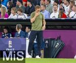 04.06.2025, Fussball UEFA Nations League 2024/25,  Halbfinale, Deutschland - Portugal, in der Allianz-Arena Mnchen. Trainer Julian Nagelsmann (Deutschland) nachdenklich 