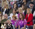 04.06.2025, Fussball UEFA Nations League 2024/25,  Halbfinale, Deutschland - Portugal, in der Allianz-Arena Mnchen. Lena Wurzenberger, Freundin von Trainer Julian Nagelsmann (Deutschland) auf der Tribne. 