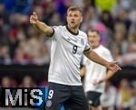 04.06.2025, Fussball UEFA Nations League 2024/25,  Halbfinale, Deutschland - Portugal, in der Allianz-Arena Mnchen. Niclas Fllkrug (Deutschland) 