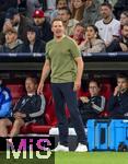 04.06.2025, Fussball UEFA Nations League 2024/25,  Halbfinale, Deutschland - Portugal, in der Allianz-Arena Mnchen. Trainer Julian Nagelsmann (Deutschland) in Rage