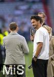 04.06.2025, Fussball UEFA Nations League 2024/25,  Halbfinale, Deutschland - Portugal, in der Allianz-Arena Mnchen. Ex-Nationalspieler Mats Hummels am ZDF-Mikrofon vor dem Spiel.