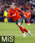 04.06.2025, Fussball UEFA Nations League 2024/25,  Halbfinale, Deutschland - Portugal, in der Allianz-Arena Mnchen. Cristiano Ronaldo (Portugal) in Aktion.