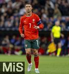 04.06.2025, Fussball UEFA Nations League 2024/25,  Halbfinale, Deutschland - Portugal, in der Allianz-Arena Mnchen. Cristiano Ronaldo (Portugal) 