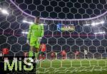 04.06.2025, Fussball UEFA Nations League 2024/25,  Halbfinale, Deutschland - Portugal, in der Allianz-Arena Mnchen. Torwart Diogo Costa (Portugal) nach einem Gegentor.