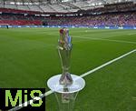 05.06.2025, Fussball UEFA Nations League 2024/25,  Halbfinale, Spanien - Frankreich, in der MHP-Arena Stuttgart, Der Nations League Pokal im Detail