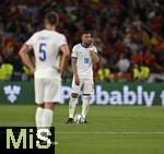 05.06.2025, Fussball UEFA Nations League 2024/25,  Halbfinale, Spanien - Frankreich, in der MHP-Arena Stuttgart, v.l. Clement Lenglet (Frankreich) und Kylian Mbappe (Frankreich) sind enttuscht,