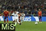 05.06.2025, Fussball UEFA Nations League 2024/25,  Halbfinale, Spanien - Frankreich, in der MHP-Arena Stuttgart, Kylian Mbappe (Frankreich) trifft zum 4:1