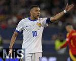 05.06.2025, Fussball UEFA Nations League 2024/25,  Halbfinale, Spanien - Frankreich, in der MHP-Arena Stuttgart, Kylian Mbappe (Frankreich) unzufrieden