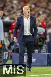 05.06.2025, Fussball UEFA Nations League 2024/25,  Halbfinale, Spanien - Frankreich, in der MHP-Arena Stuttgart,  Trainer Didier Deschamps (Frankreich) am Spielfeldrand in Rage