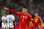 05.06.2025, Fussball UEFA Nations League 2024/25,  Halbfinale, Spanien - Frankreich, in der MHP-Arena Stuttgart,  Pedro Porro (Spanien) 