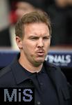 08.06.2025, Fussball UEFA Nations League 2024/25,  Spiel um Platz 3, Deutschland - Frankreich, in der MHP-Arena Stuttgart, Trainer Julian Nagelsmann (Deutschland) nachdenklich,