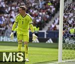 08.06.2025, Fussball UEFA Nations League 2024/25,  Spiel um Platz 3, Deutschland - Frankreich, in der MHP-Arena Stuttgart, Torwart Marc Andre ter-Stegen (Deutschland) ist unzufrieden,