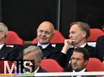 08.06.2025, Fussball UEFA Nations League 2024/25,  Spiel um Platz 3, Deutschland - Frankreich, in der MHP-Arena Stuttgart, DFB Prsident Bernd Neuendorf (Deutschland) und  Hans-Joachim Watzke (Deutschland) 