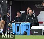 08.06.2025, Fussball UEFA Nations League 2024/25,  Spiel um Platz 3, Deutschland - Frankreich, in der MHP-Arena Stuttgart, v.l. Trainer Julian Nagelsmann (Deutschland) und Co-Trainer Sandro Wagner (Deutschland)