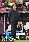 08.06.2025, Fussball UEFA Nations League 2024/25,  Spiel um Platz 3, Deutschland - Frankreich, in der MHP-Arena Stuttgart, Trainer Julian Nagelsmann (Deutschland) in Rage.