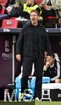 08.06.2025, Fussball UEFA Nations League 2024/25,  Spiel um Platz 3, Deutschland - Frankreich, in der MHP-Arena Stuttgart, Trainer Julian Nagelsmann (Deutschland) in Rage.