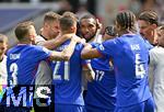 08.06.2025, Fussball UEFA Nations League 2024/25,  Spiel um Platz 3, Deutschland - Frankreich, in der MHP-Arena Stuttgart, Lucas Hernandez (Frankreich) und Jonathan Tah (Deutschland) steiten sich