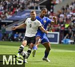 08.06.2025, Fussball UEFA Nations League 2024/25,  Spiel um Platz 3, Deutschland - Frankreich, in der MHP-Arena Stuttgart, v.l. Niclas Fllkrug (Deutschland) gegen Loic Bade (Frankreich) 