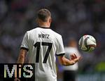 08.06.2025, Fussball UEFA Nations League 2024/25,  Spiel um Platz 3, Deutschland - Frankreich, in der MHP-Arena Stuttgart, Florian Wirtz (Deutschland) Rckenansicht.