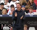 08.06.2025, Fussball UEFA Nations League 2024/25,  Spiel um Platz 3, Deutschland - Frankreich, in der MHP-Arena Stuttgart, Trainer Julian Nagelsmann (Deutschland) unzufrieden,