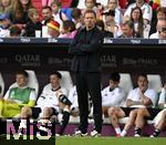 08.06.2025, Fussball UEFA Nations League 2024/25,  Spiel um Platz 3, Deutschland - Frankreich, in der MHP-Arena Stuttgart, Trainer Julian Nagelsmann (Deutschland)  nachdenklich.