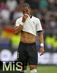 08.06.2025, Fussball UEFA Nations League 2024/25,  Spiel um Platz 3, Deutschland - Frankreich, in der MHP-Arena Stuttgart, Thilo Kehrer (Deutschland) nachdenklich.
