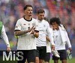 08.06.2025, Fussball UEFA Nations League 2024/25,  Spiel um Platz 3, Deutschland - Frankreich, in der MHP-Arena Stuttgart, Robin Koch (Deutschland) ist enttuscht,