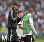 08.06.2025, Fussball UEFA Nations League 2024/25,  Spiel um Platz 3, Deutschland - Frankreich, in der MHP-Arena Stuttgart, Nick Woltemade (Deutschland) ist enttuscht,
