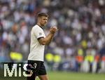 08.06.2025, Fussball UEFA Nations League 2024/25,  Spiel um Platz 3, Deutschland - Frankreich, in der MHP-Arena Stuttgart, Niclas Fllkrug (Deutschland) nach dem Spiel nachdenklich 