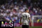 08.06.2025, Fussball UEFA Nations League 2024/25,  Spiel um Platz 3, Deutschland - Frankreich, in der MHP-Arena Stuttgart, Florian Wirtz (Deutschland) nachdenklich 