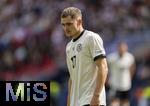 08.06.2025, Fussball UEFA Nations League 2024/25,  Spiel um Platz 3, Deutschland - Frankreich, in der MHP-Arena Stuttgart, Florian Wirtz (Deutschland) nachdenklich 