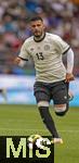 08.06.2025, Fussball UEFA Nations League 2024/25,  Spiel um Platz 3, Deutschland - Frankreich, in der MHP-Arena Stuttgart, Deniz Undav (Deutschland) am Ball 