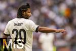 08.06.2025, Fussball UEFA Nations League 2024/25,  Spiel um Platz 3, Deutschland - Frankreich, in der MHP-Arena Stuttgart,  Serge Gnabry (Deutschland) nachdenklich  