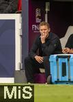 08.06.2025, Fussball UEFA Nations League 2024/25,  Spiel um Platz 3, Deutschland - Frankreich, in der MHP-Arena Stuttgart, Trainer Julian Nagelsmann (Deutschland) nachdenklich 